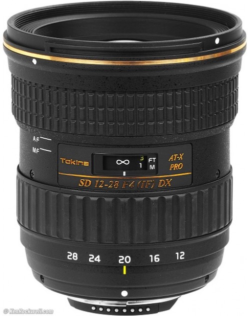 Tokina 12-28mm F4 AT-X Pro DX  (Canon/Nikon) - Chính hãng