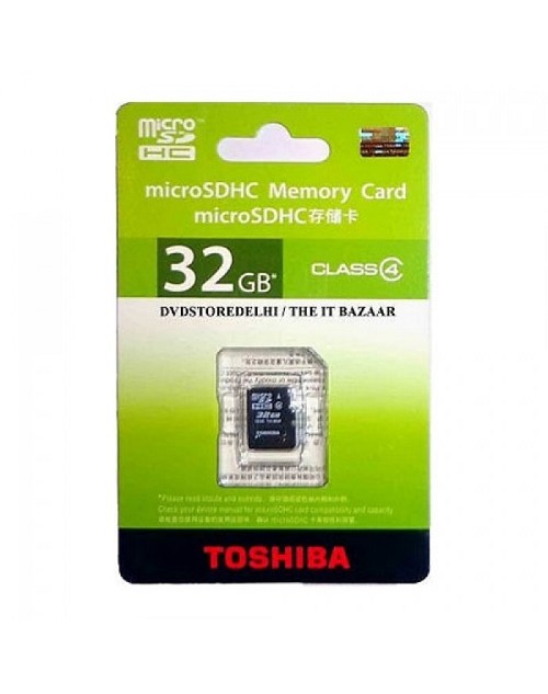 Toshiba MicroSD 32GB Class 4 - CHính hãng