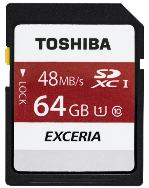 Toshiba SDHC Ultra 64G 48Mb/s 320X - CHính hãng