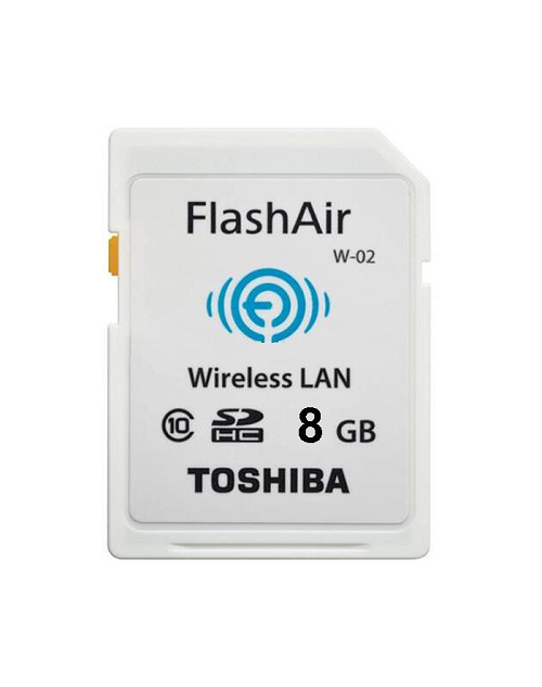 Toshiba SDHC Wifi FlashAir 8G 48Mb/s 320X - Chính hãng