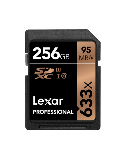 Lexar SDXC Professional 256GB 95MB/s 633X - Chính hãng