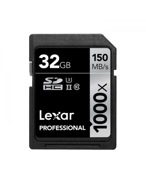 Lexar SDXC Professional 32GB 150MB/s 1000X - Chính hãng