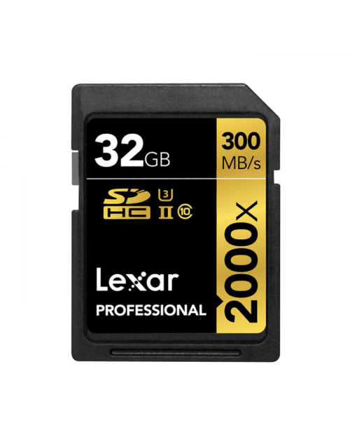 Lexar SDXC Professional 32GB 300MB/s 2000X - Chính hãng