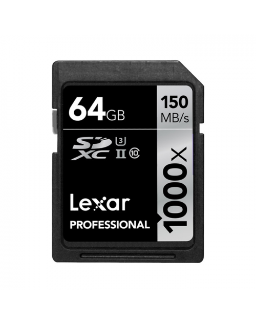 Lexar SDXC Professional 64GB 150MB/s 1000X - Chính hãng