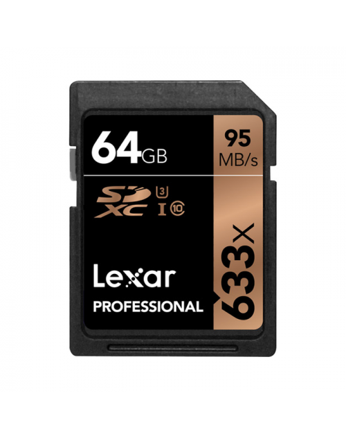 Lexar SDXC Professional 64GB 95MB/s 633X - Chính hãng