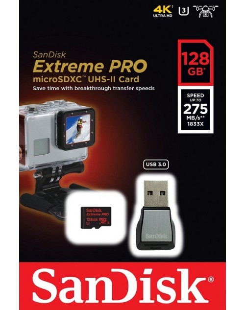 Sandisk Micro SD Ultra 128GB 275Mb/s  - Chính hãng