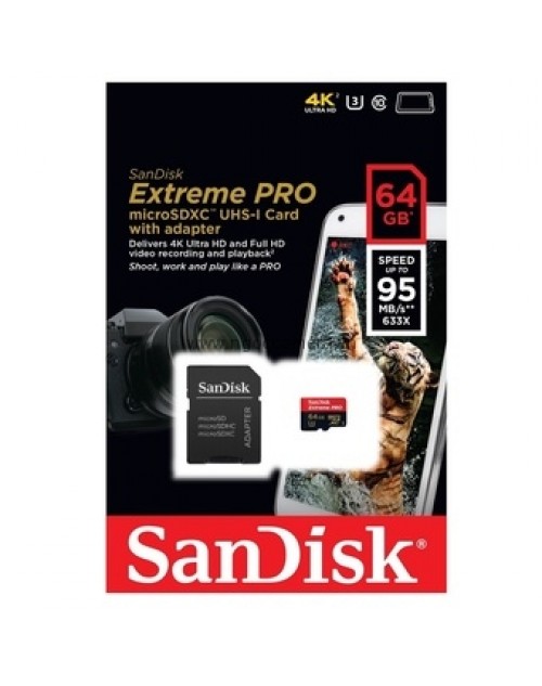 Sandisk Micro SD Ultra 64GB 95Mb/s 633X - Chính hãng