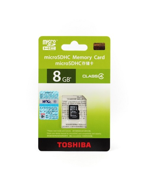 Toshiba MicroSD 8GB Class 4 - CHính hãng