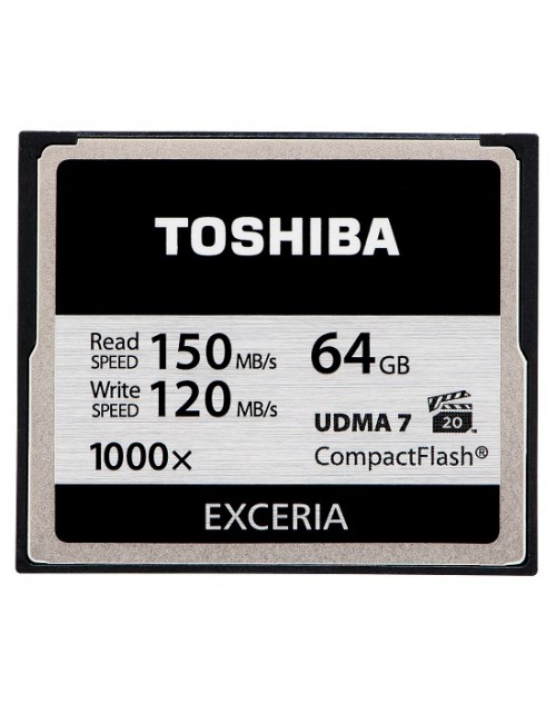 Toshiba CF Exceria 64GB 1000x ~ 150MB/s - Chính hãng